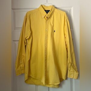 Ralph Lauren Men's Yellow Shirt